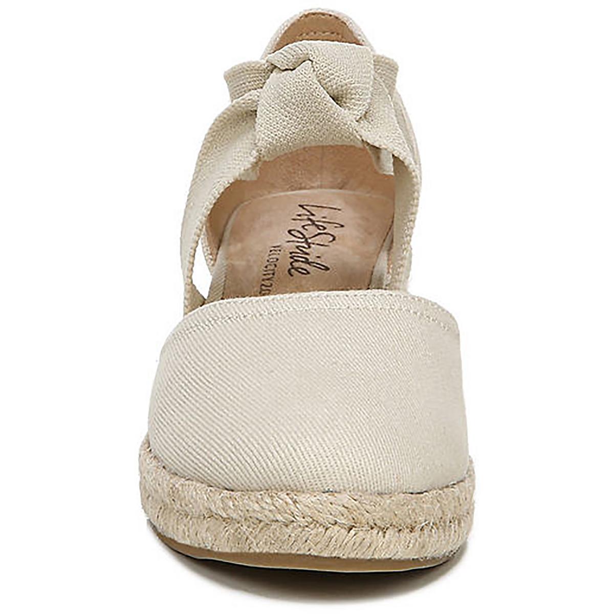 Kascade Womens Canvas Strappy Espadrilles