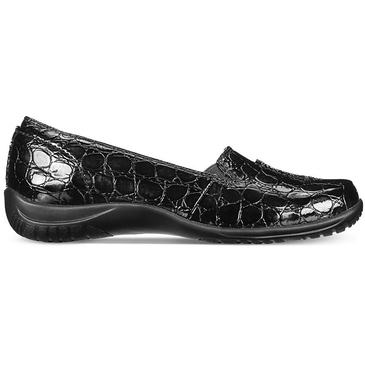 Purpose Womens Faux Leather Loafers