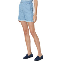 Baggy Fit Womens Paperbag 5" Inseam High-Waist Shorts