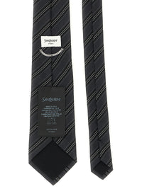 SAINT LAURENT Saint Laurent Men Striped Tie