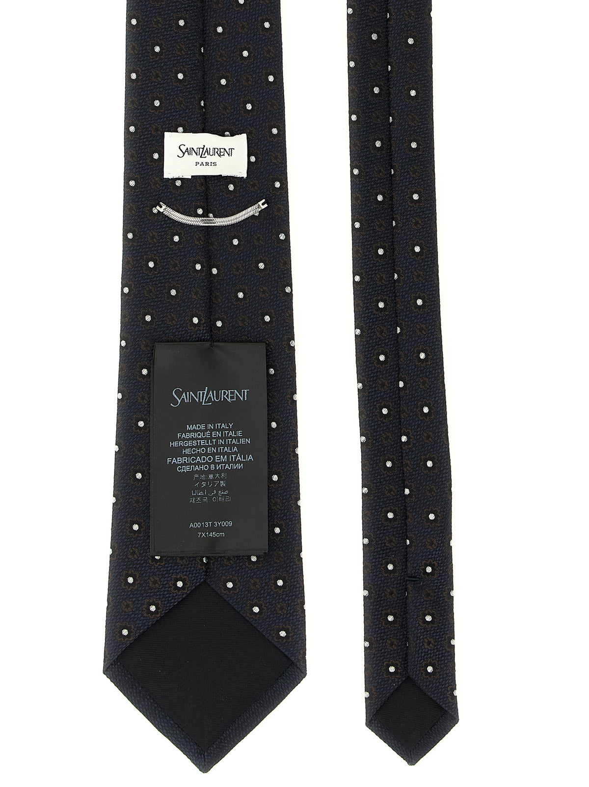 SAINT LAURENT Saint Laurent Men Jacquard Tie