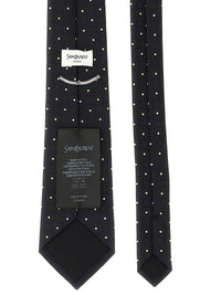SAINT LAURENT Saint Laurent Men Jacquard Tie