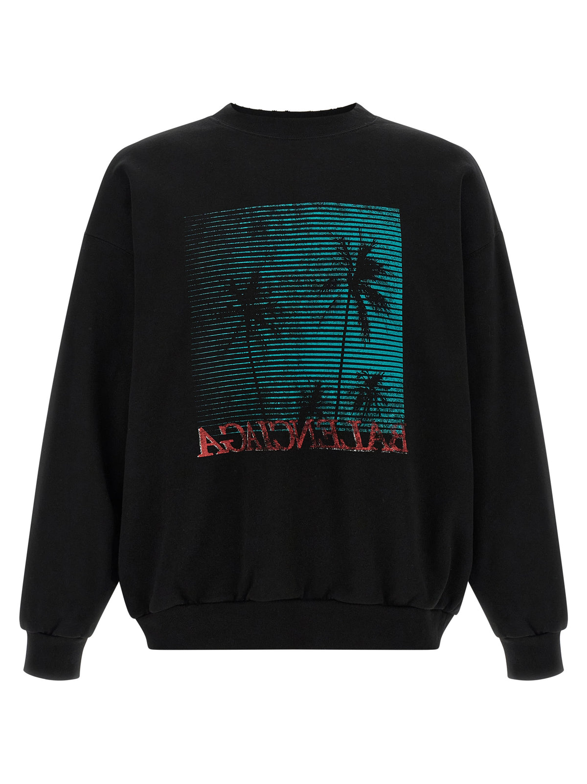 BALENCIAGA Balenciaga Men Distressed Detail Sweatshirt