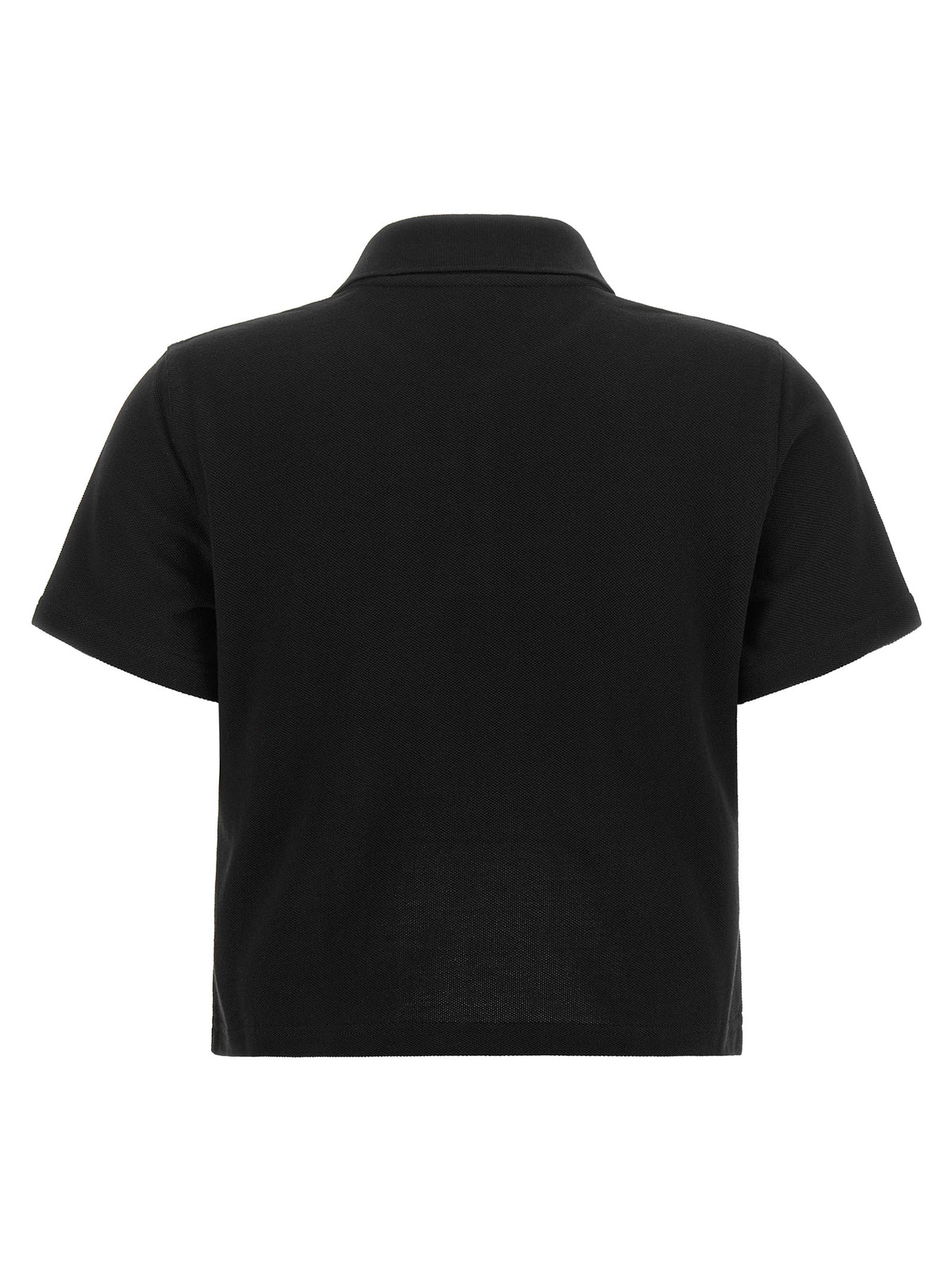 SAINT LAURENT Saint Laurent Women 'Cassandre' Crop Polo Shirt