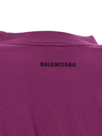 BALENCIAGA Balenciaga Women Pleated Pattern T-Shirt
