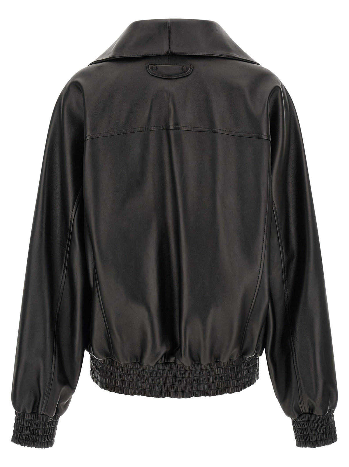 Balenciaga Men Black Leather 'Le City' Jacket
