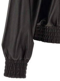 Balenciaga Men Black Leather 'Le City' Jacket