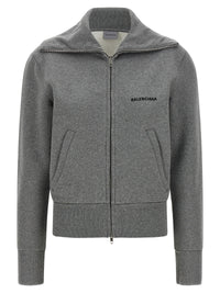 Balenciaga Women 'Slim Zip' Sweatshirt