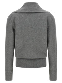 Balenciaga Women 'Slim Zip' Sweatshirt