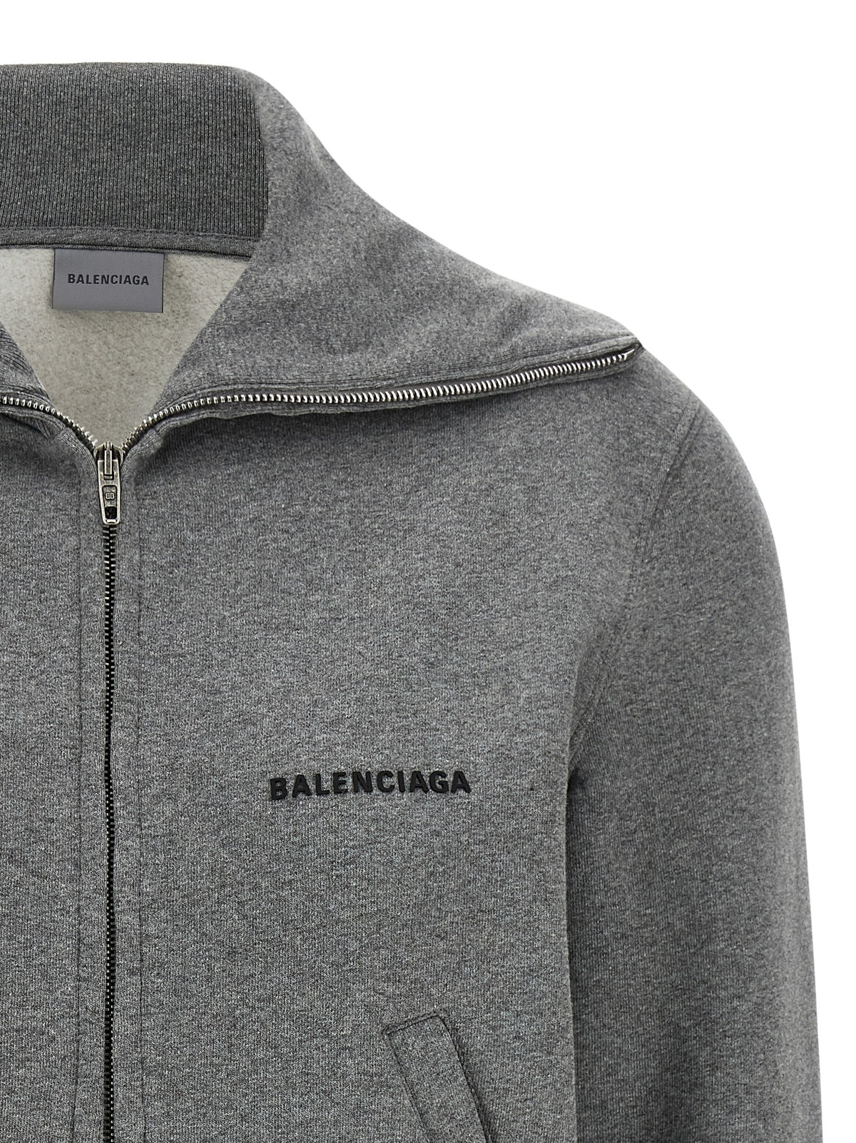 Balenciaga Women 'Slim Zip' Sweatshirt