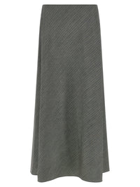 Alberta Ferretti Women Bell Chevron Skirt