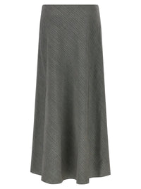 Alberta Ferretti Women Bell Chevron Skirt