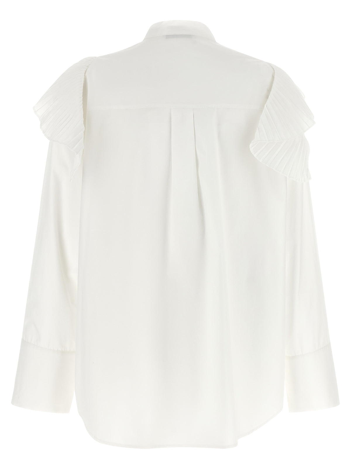 Alberta Ferretti Women Pleated Ruffle Shirt