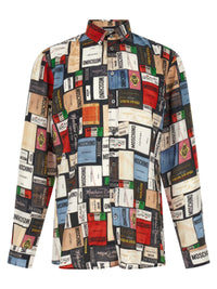 MOSCHINO Moschino Men 'Labels' Shirt