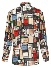 MOSCHINO Moschino Men 'Labels' Shirt