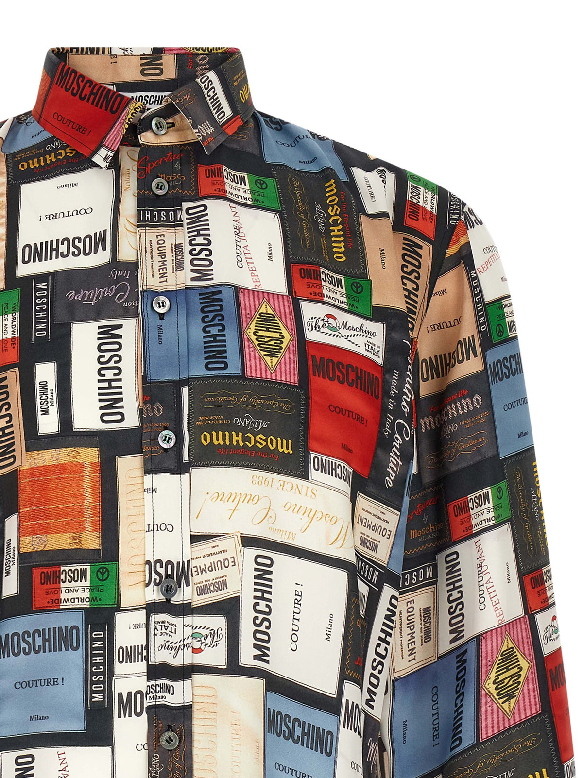 MOSCHINO Moschino Men 'Labels' Shirt