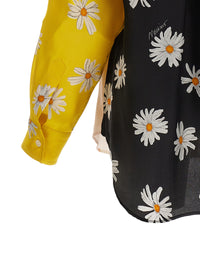 Moschino Women Patchwork Print Shirt