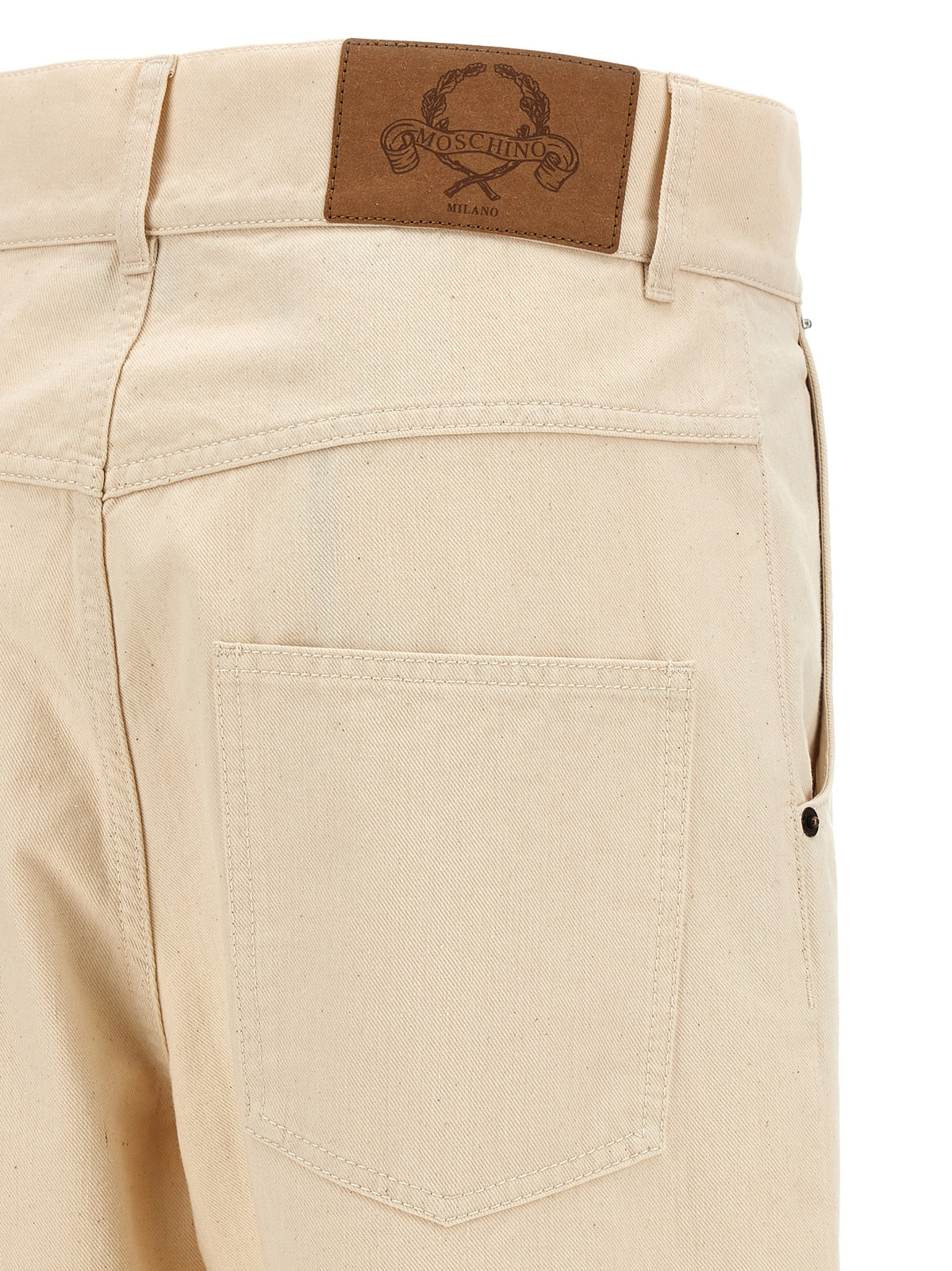 Moschino Women Cotton Trousers