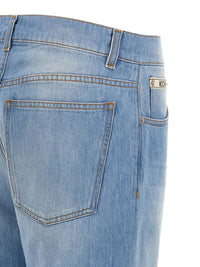 Moschino Women Straight Leg Jeans