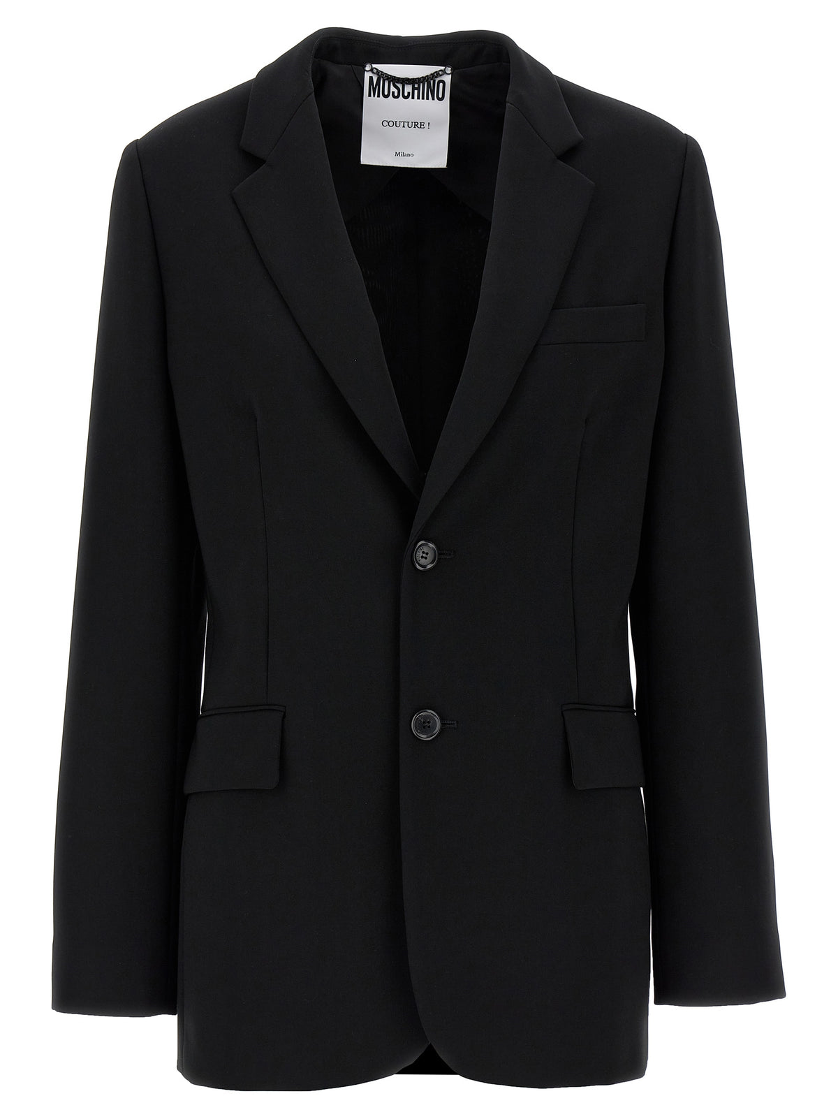 Moschino Women Single-Breasted Martingale Blazer