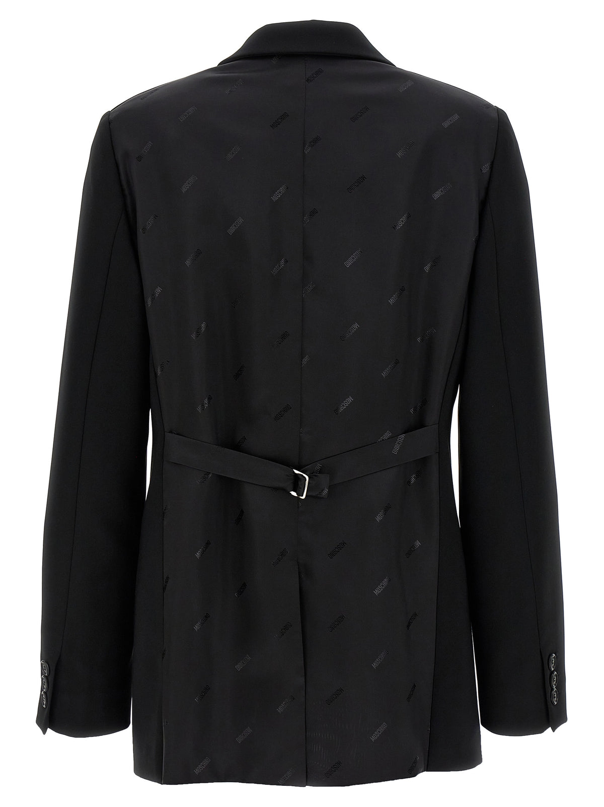Moschino Women Single-Breasted Martingale Blazer