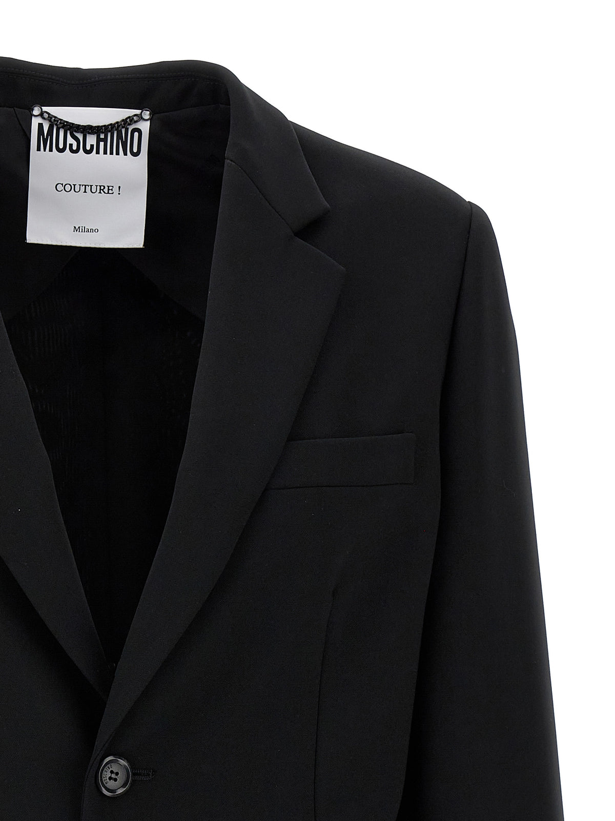 Moschino Women Single-Breasted Martingale Blazer