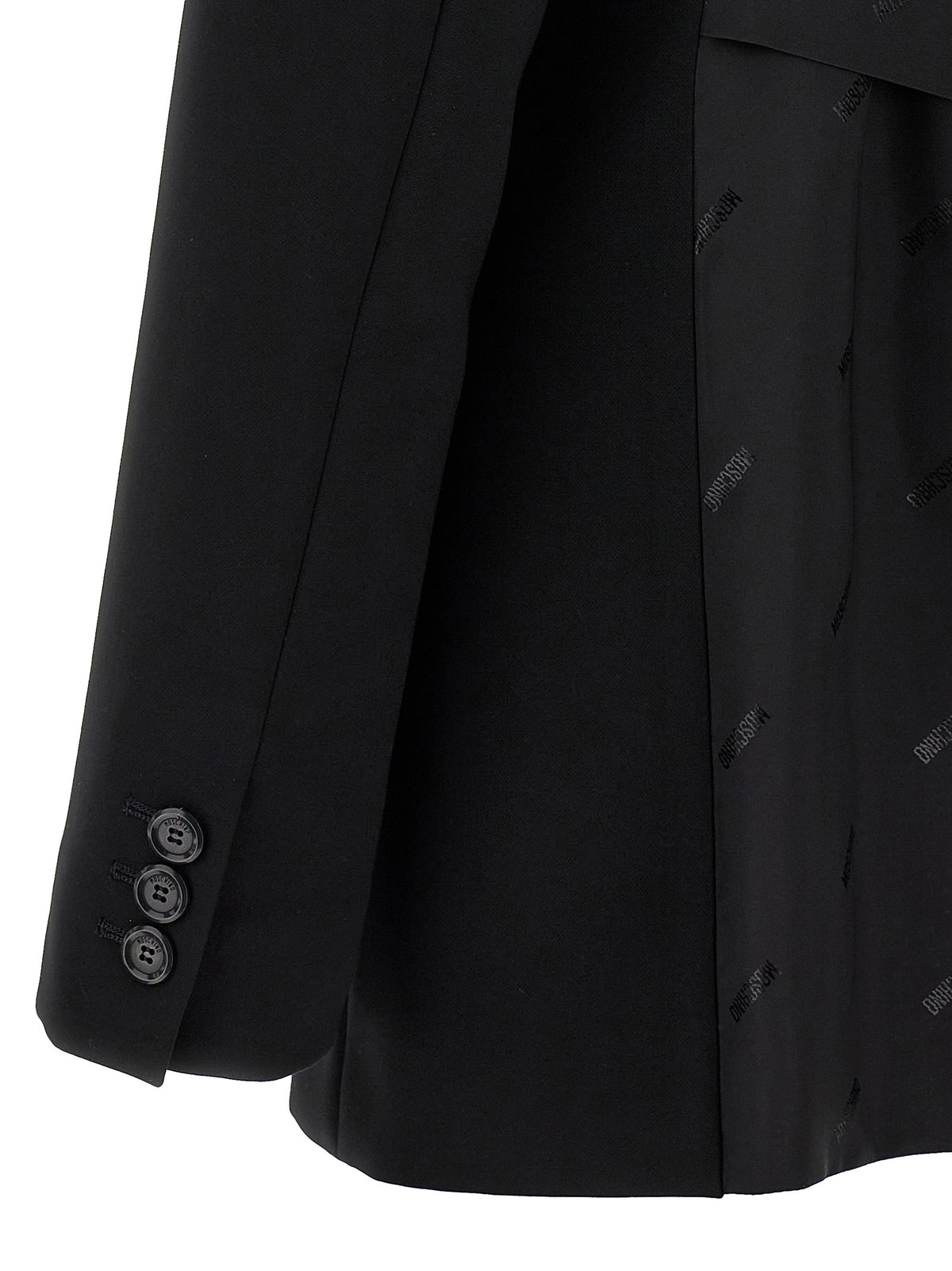 Moschino Women Single-Breasted Martingale Blazer