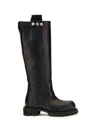 Rick Owens Women Gabe Leather Knee-High Boots