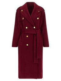 Alberta Ferretti Women Long Wool Coat