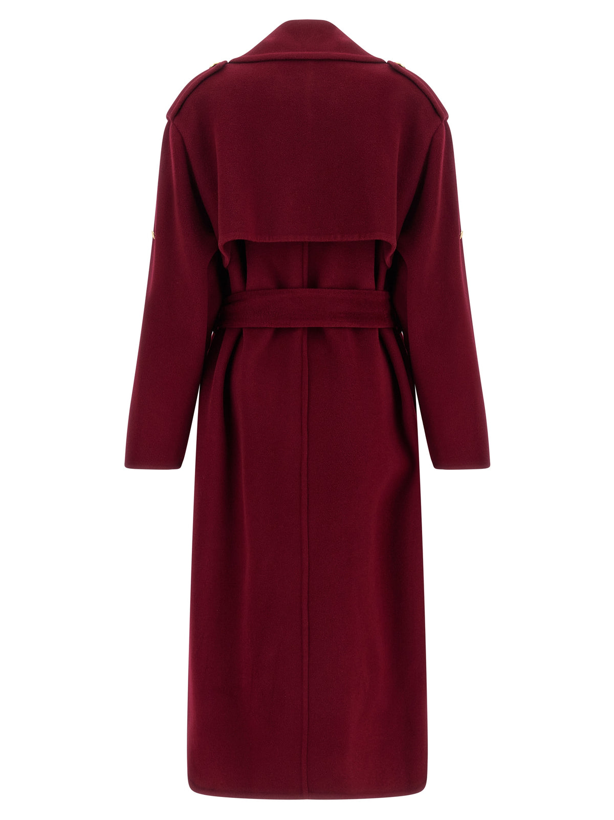 Alberta Ferretti Women Long Wool Coat