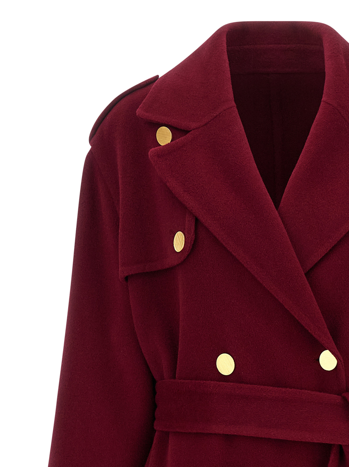 Alberta Ferretti Women Long Wool Coat