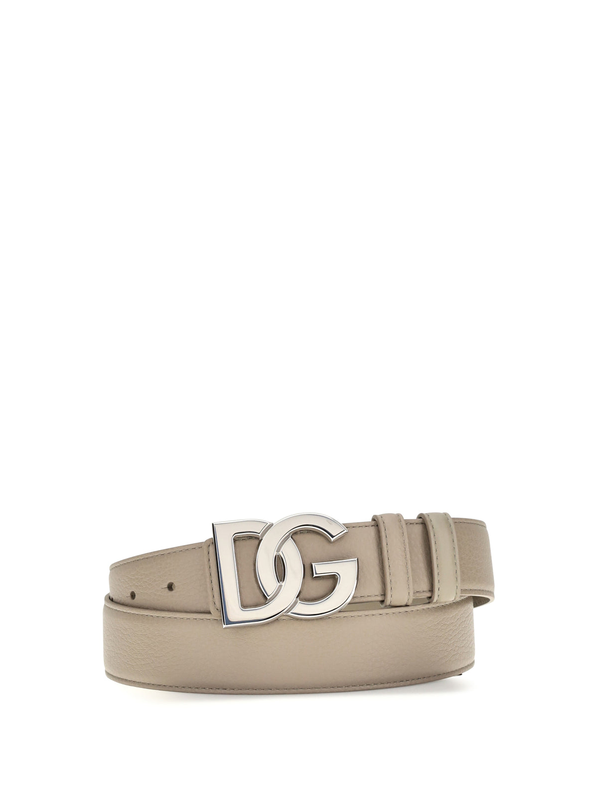 Dolce & Gabbana Men Calfskin Leather Belt