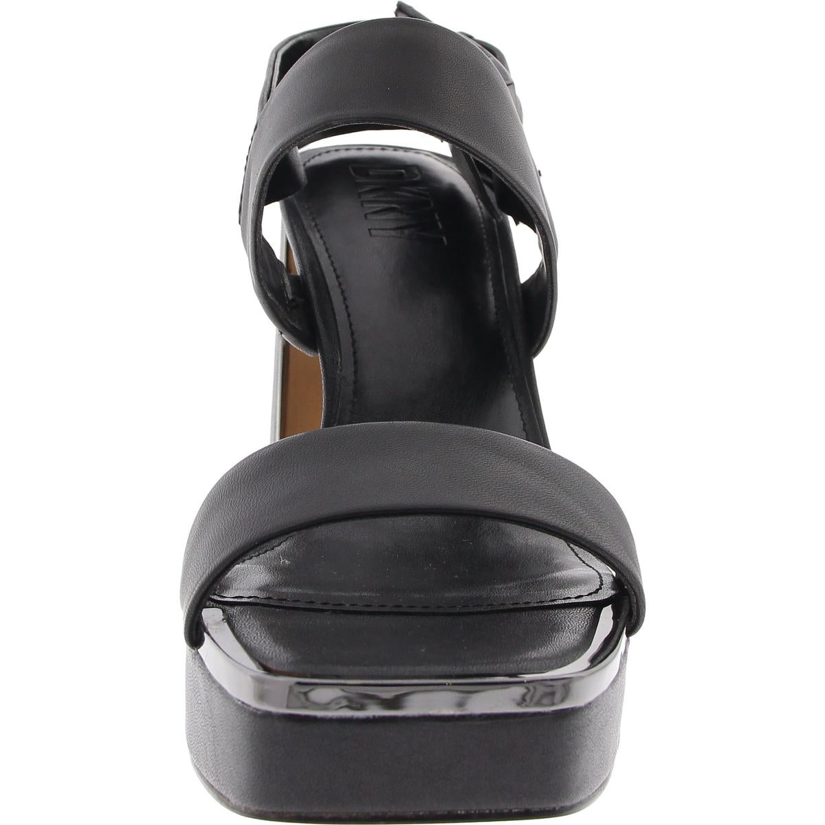 K1354258 Womens Block Heel Leather Block Heels