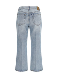 TOTEME Toteme Women Cotton Flared-Hem Jeans