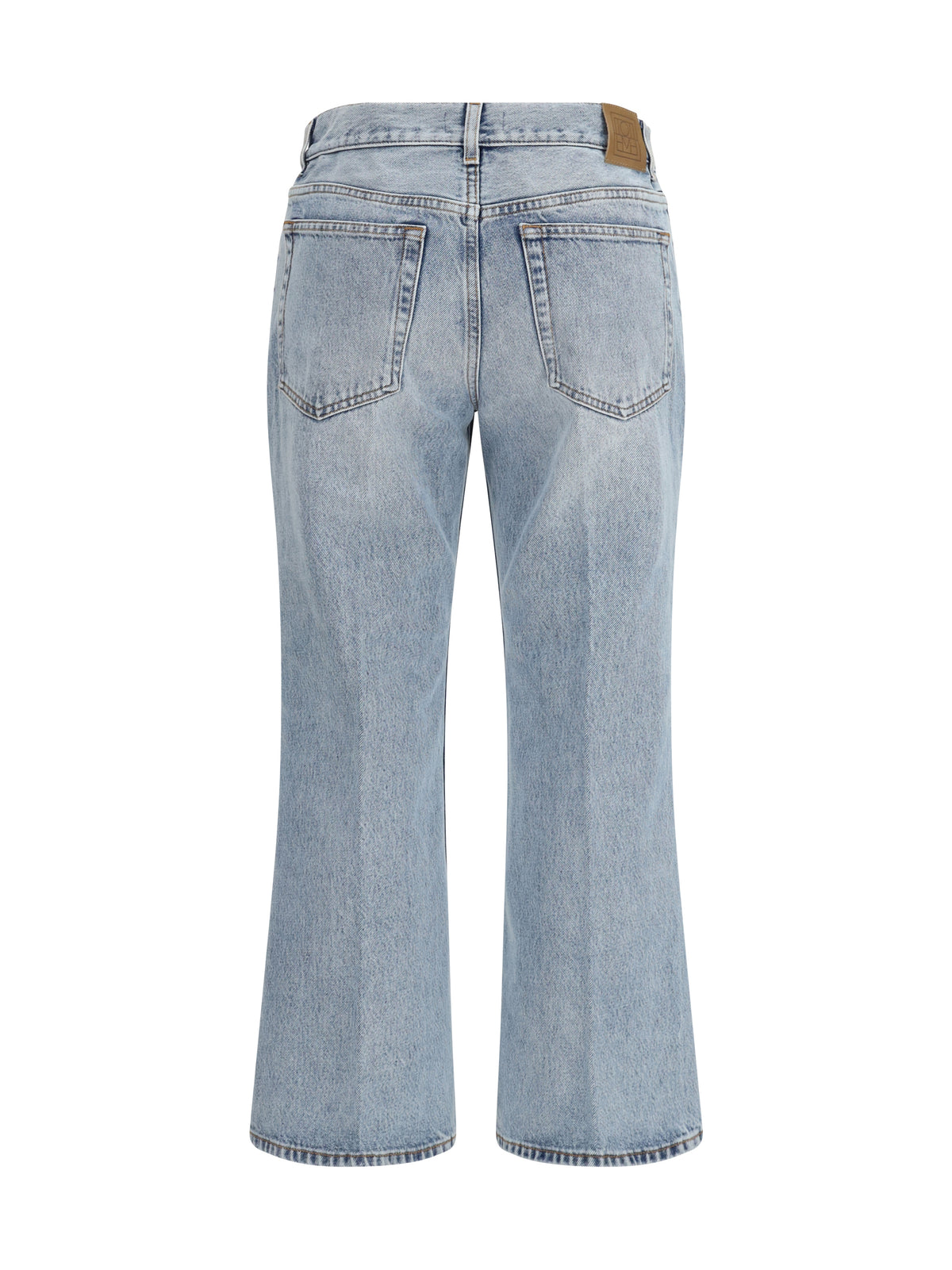 TOTEME Toteme Women Cotton Flared-Hem Jeans