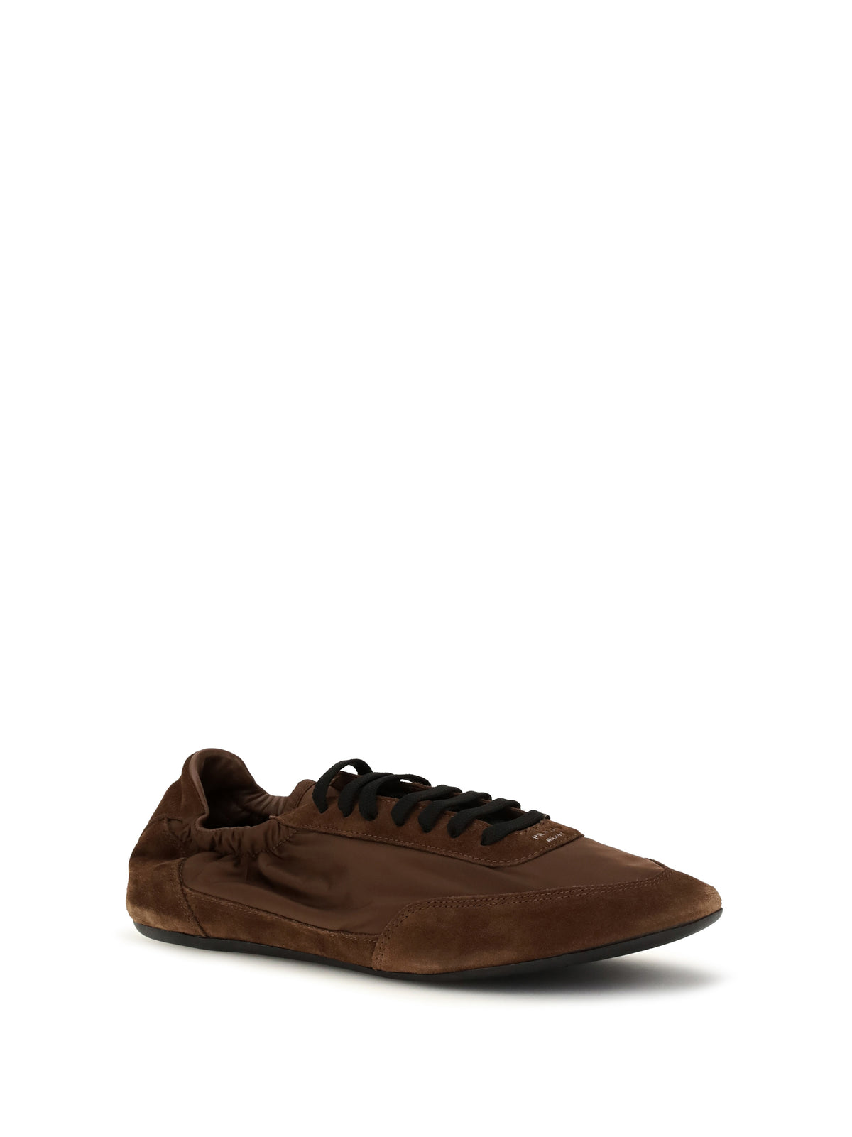 PRADA Prada Men Collapse Sneakers In Re-Nylon And Suede