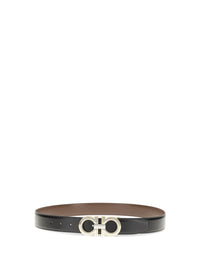 Ferragamo Men Reversible And Adjustable Gancini Belt