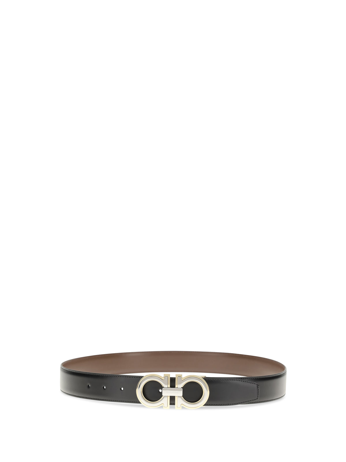 Ferragamo Men Reversible And Adjustable Gancini Belt
