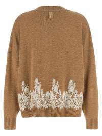 Alberta Ferretti Women Lace Insert Cardigan