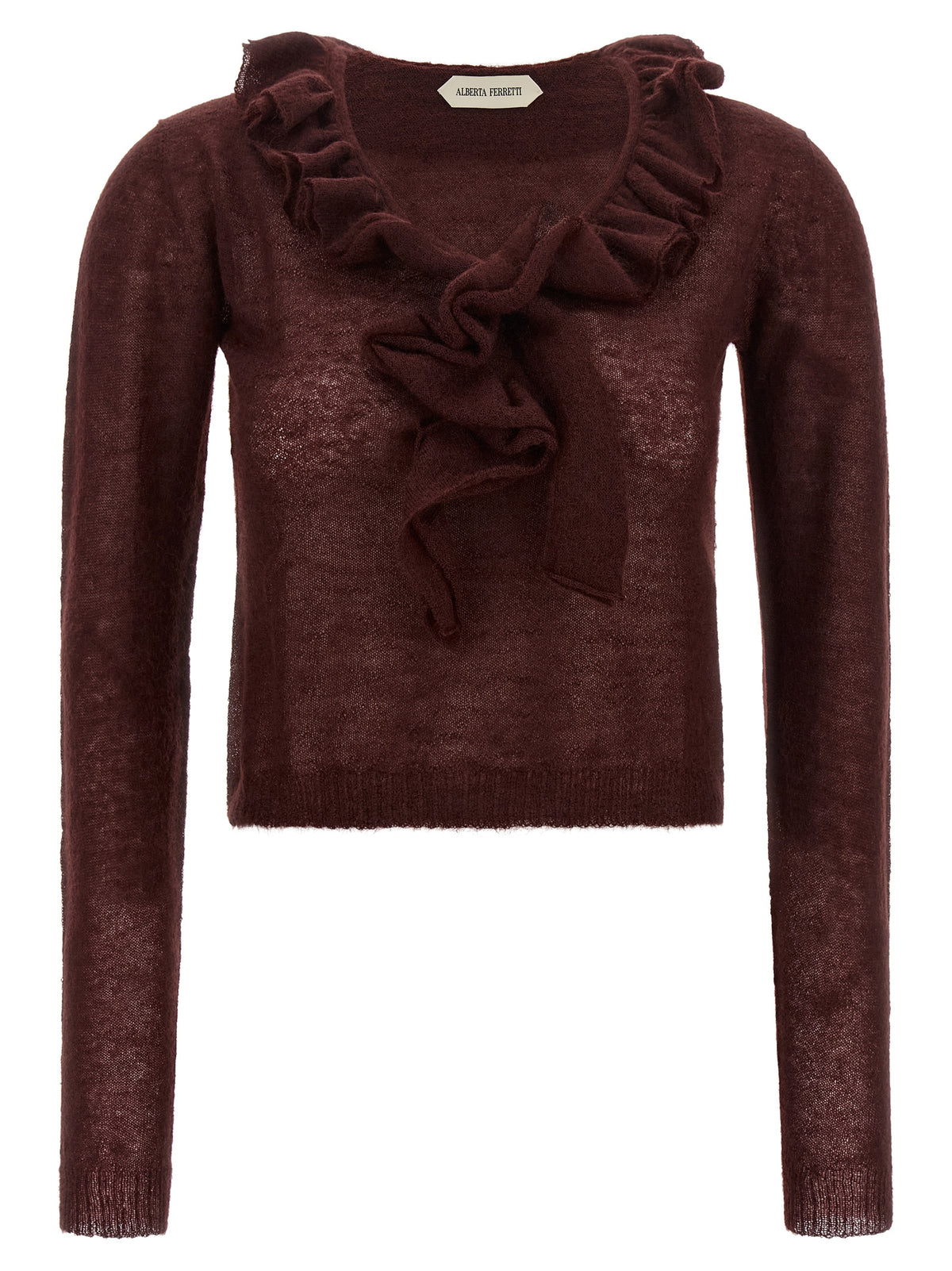 Alberta Ferretti Women Ruffled Sweater