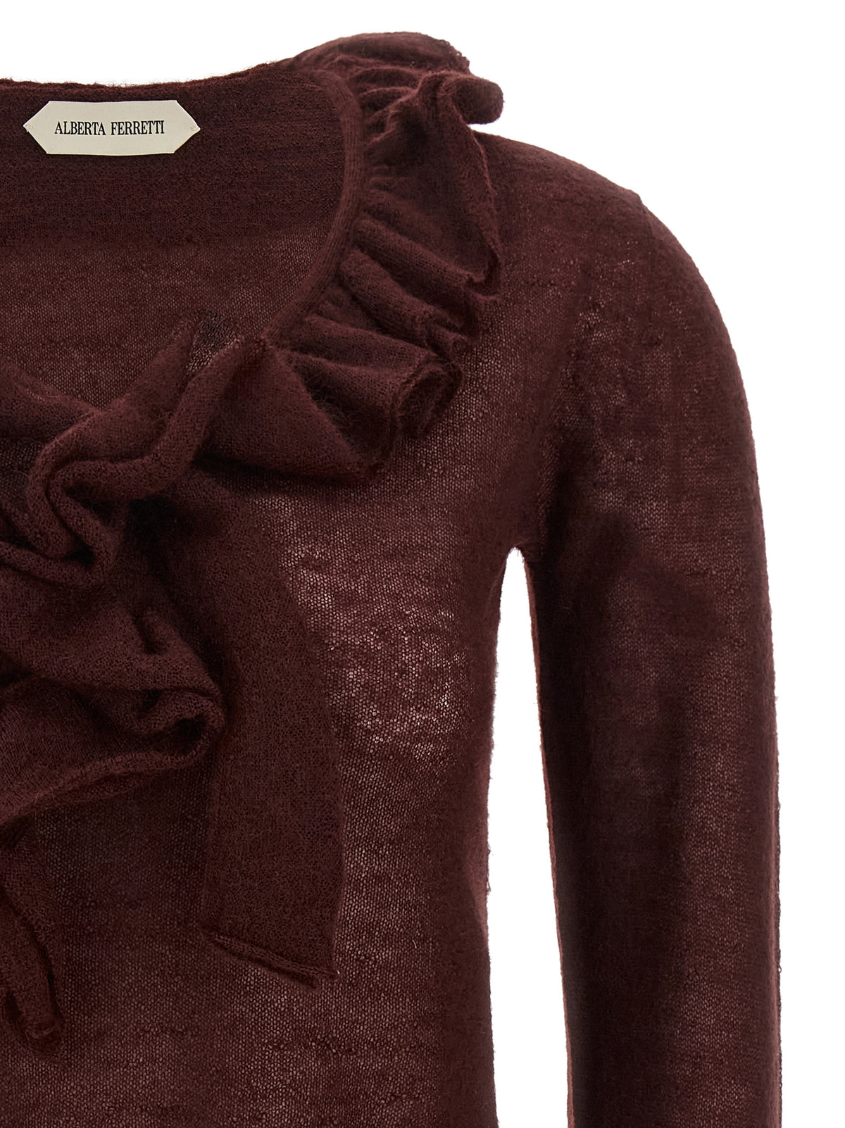 Alberta Ferretti Women Ruffled Sweater