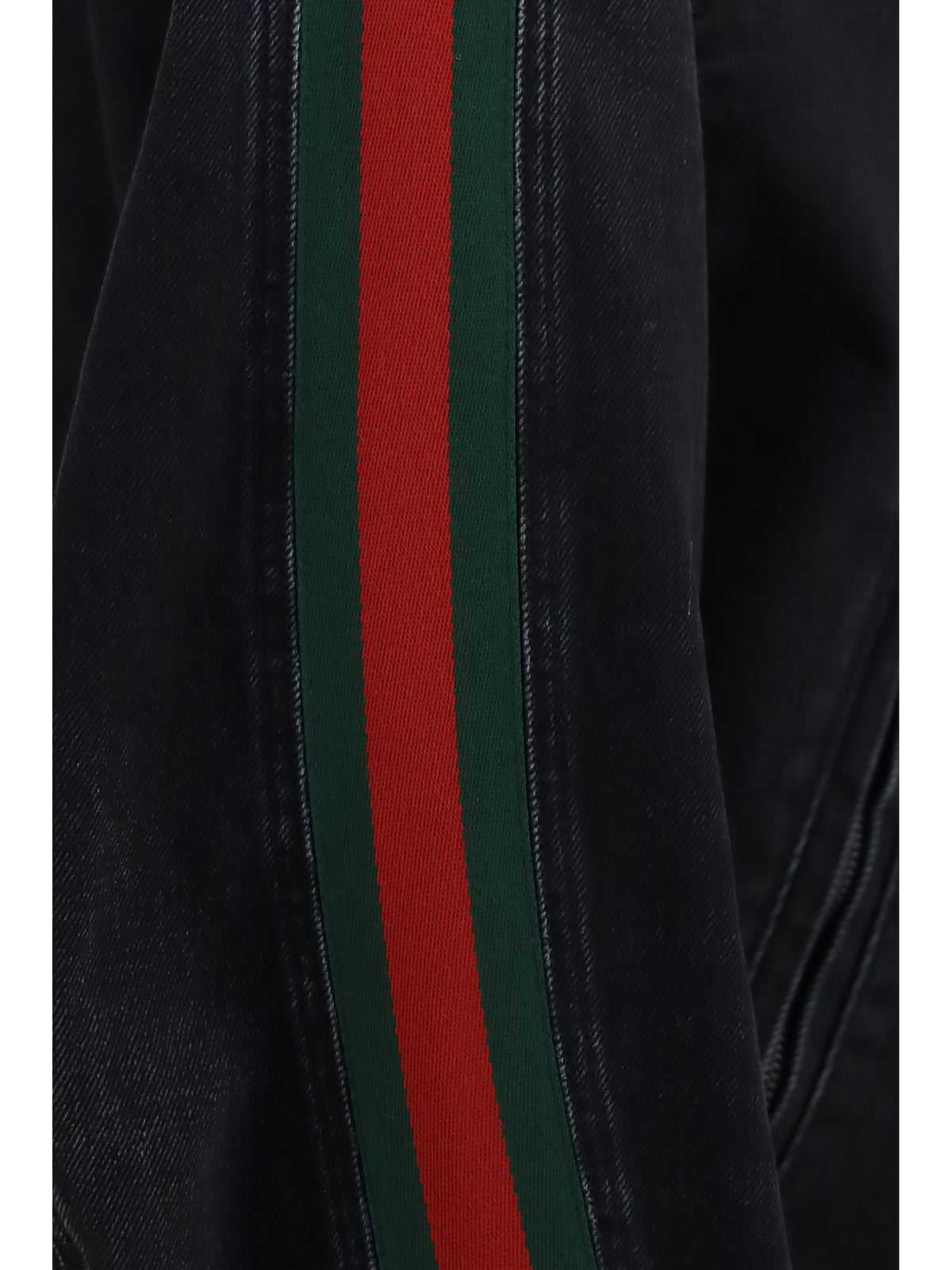 GUCCI Gucci Men Cotton Denim Biker Jacket