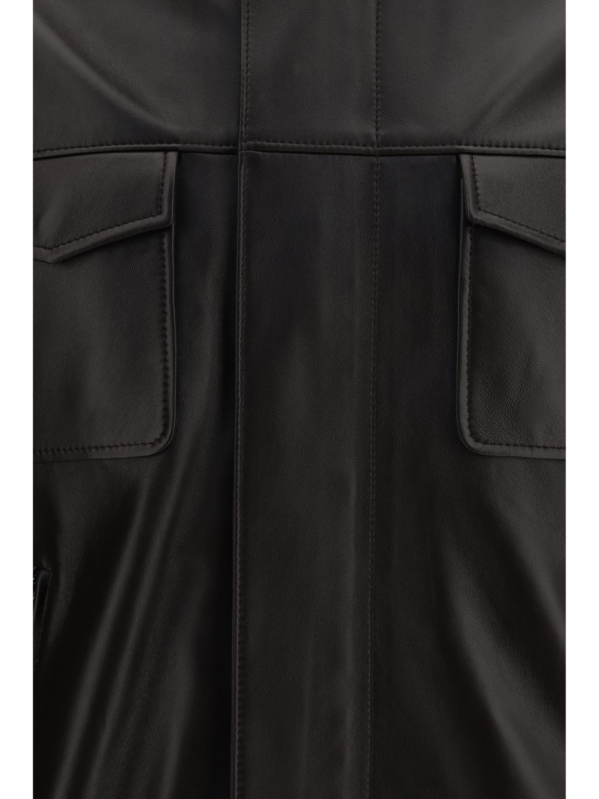 DOLCE & GABBANA Dolce & Gabbana Men Lambskin Jacket With Zip