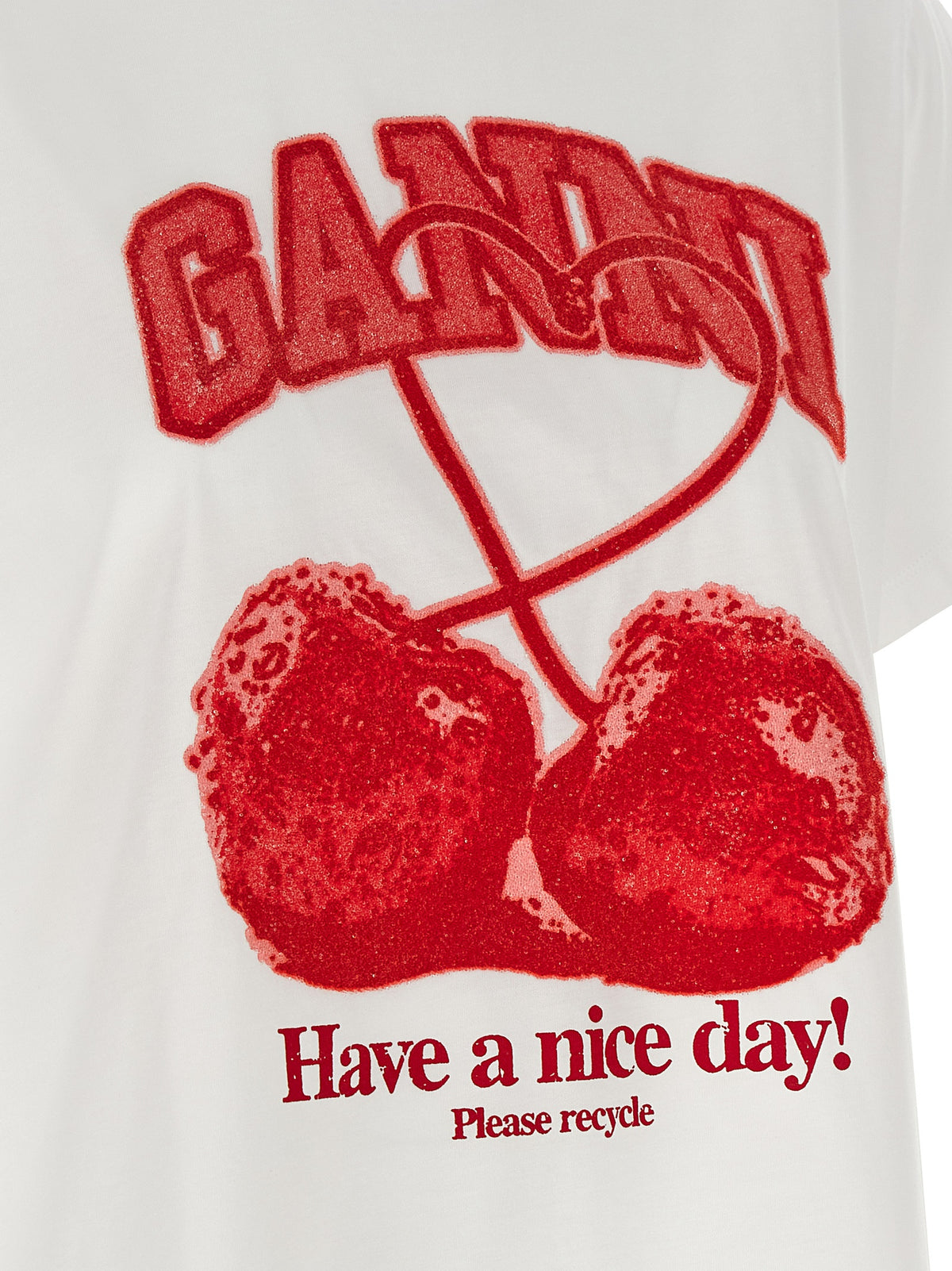 GANNI Ganni Women 'Cherry' T-Shirt