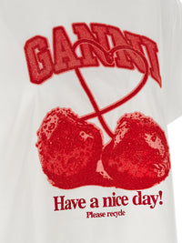 GANNI Ganni Women 'Cherry' T-Shirt