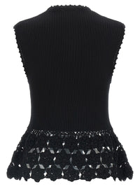 Ganni Women 'Cotton Crochet' Vest