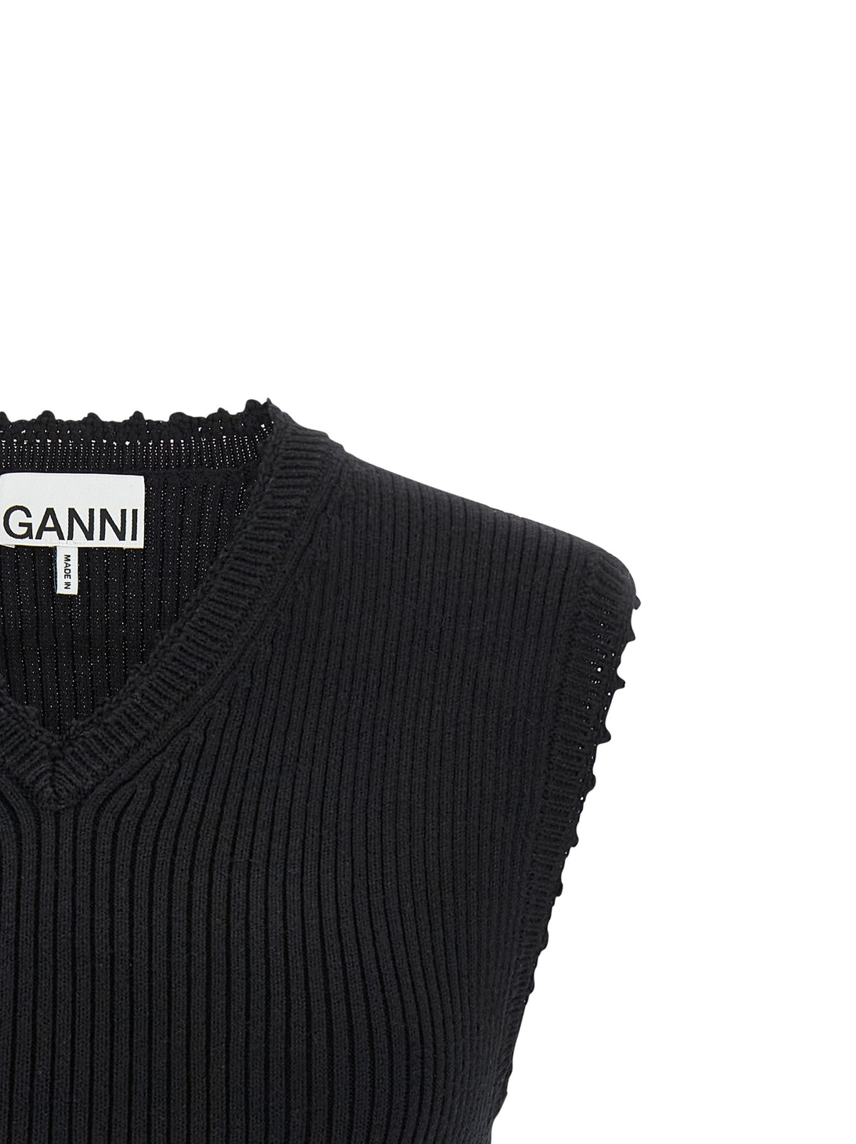 Ganni Women 'Cotton Crochet' Vest