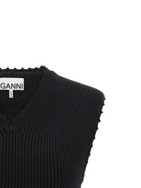 Ganni Women 'Cotton Crochet' Vest