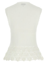 Ganni Women 'Cotton Crochet' Vest