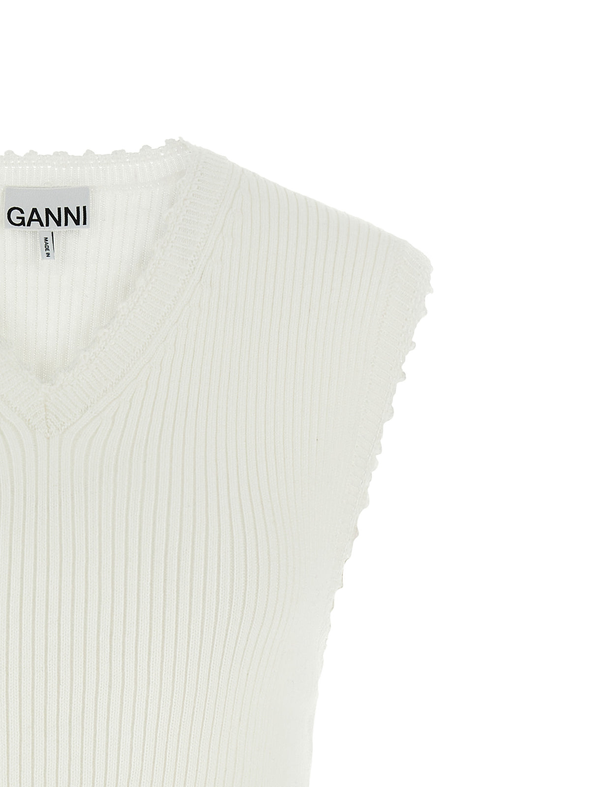 Ganni Women 'Cotton Crochet' Vest